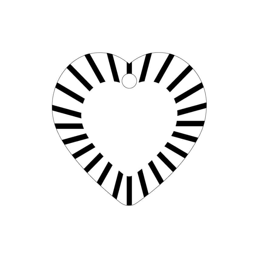 Crafty Cuts Laser Sunray Charms - 5 designs - 2 Sizes