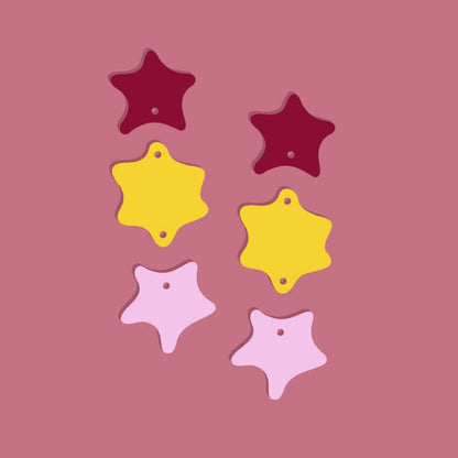 Crafty Cuts Laser Supernova Totem - 3 Pair Set