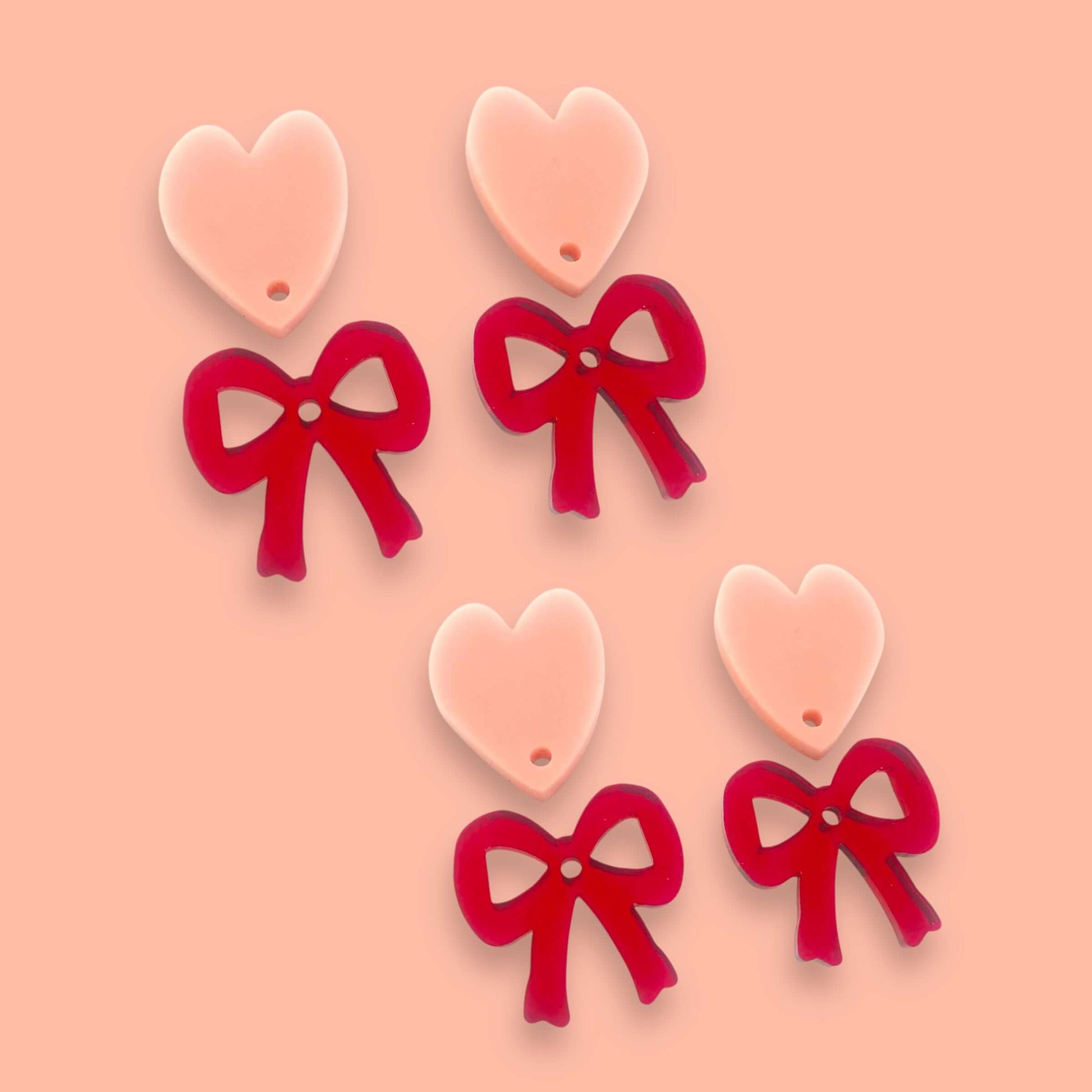 Crafty Cuts Laser Sweet Love Duo - 4 pair
