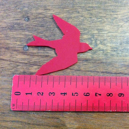Crafty Cuts Laser Swooping Swallow One Pair