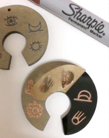 Crafty Cuts Laser © Talisman Goddess  - Two Pairs