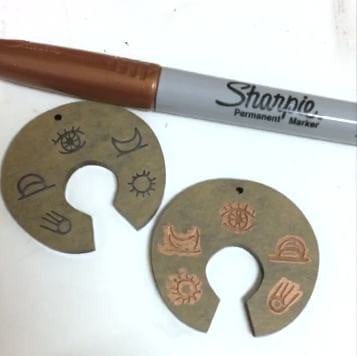 Crafty Cuts Laser © Talisman Goddess  - Two Pairs