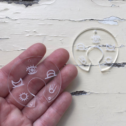 Crafty Cuts Laser © Talisman Goddess  - Two Pairs