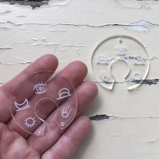 Crafty Cuts Laser © Talisman Goddess  - Two Pairs