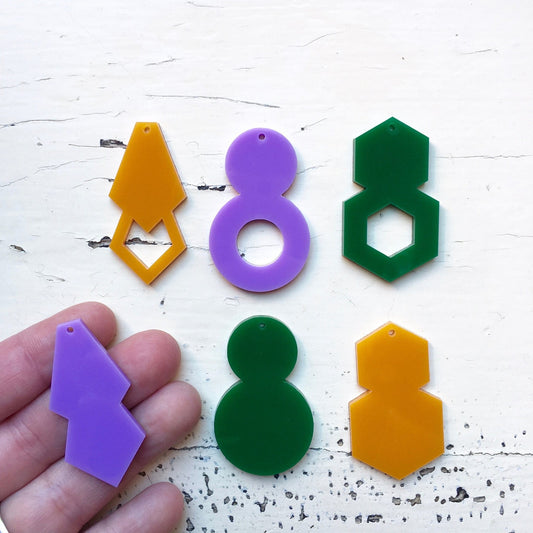 Crafty Cuts Laser © The Luxe Collection - Assorted Designs - 2 PAIR SET