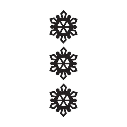 Crafty Cuts Laser Totem Trio - Cool Flakes ❄️  3 Pair Set