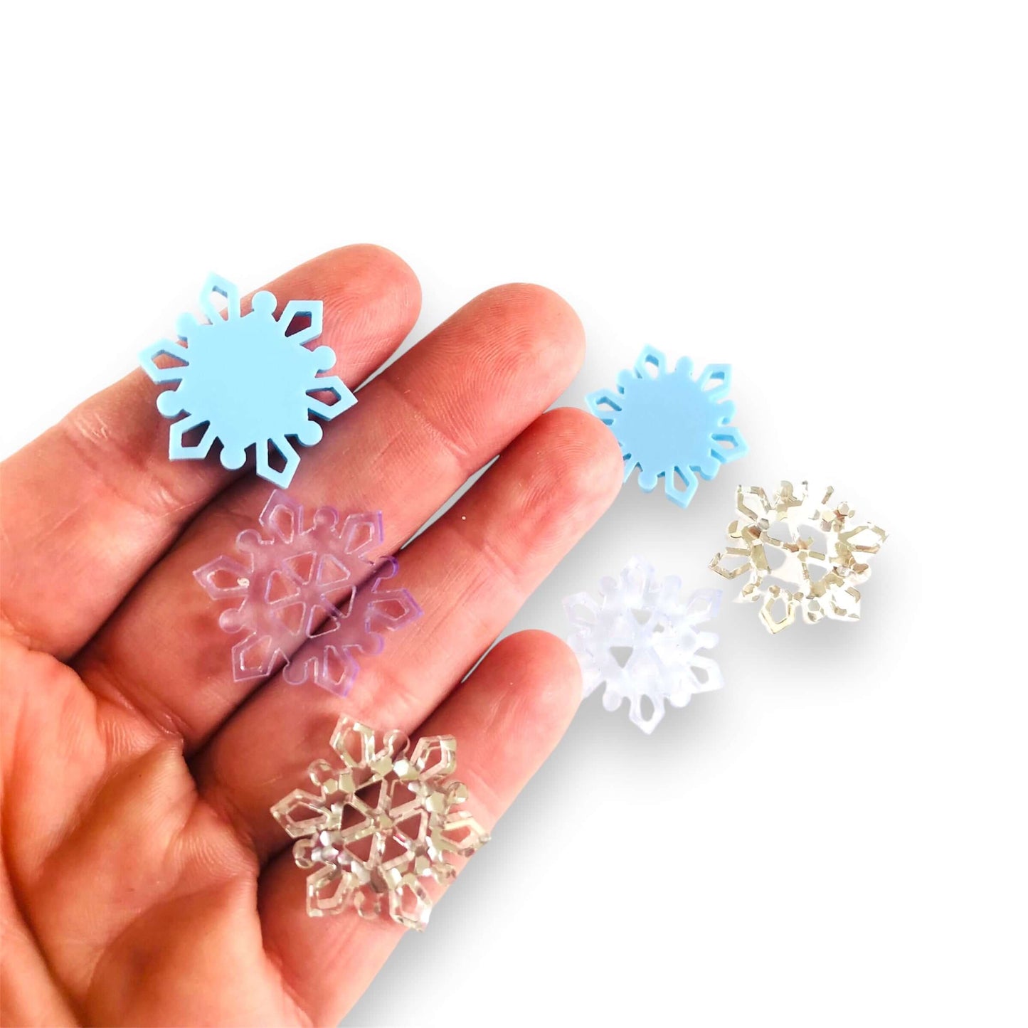 Crafty Cuts Laser Totem Trio - Cool Flakes ❄️  3 Pair Set