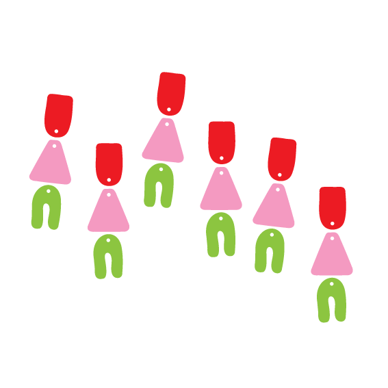 Crafty Cuts Laser Totem Trio - Easy Rider - 3 Pair Set