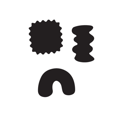 Crafty Cuts Laser Totem Trio - © Fasta Pasta - 3 Pair Set