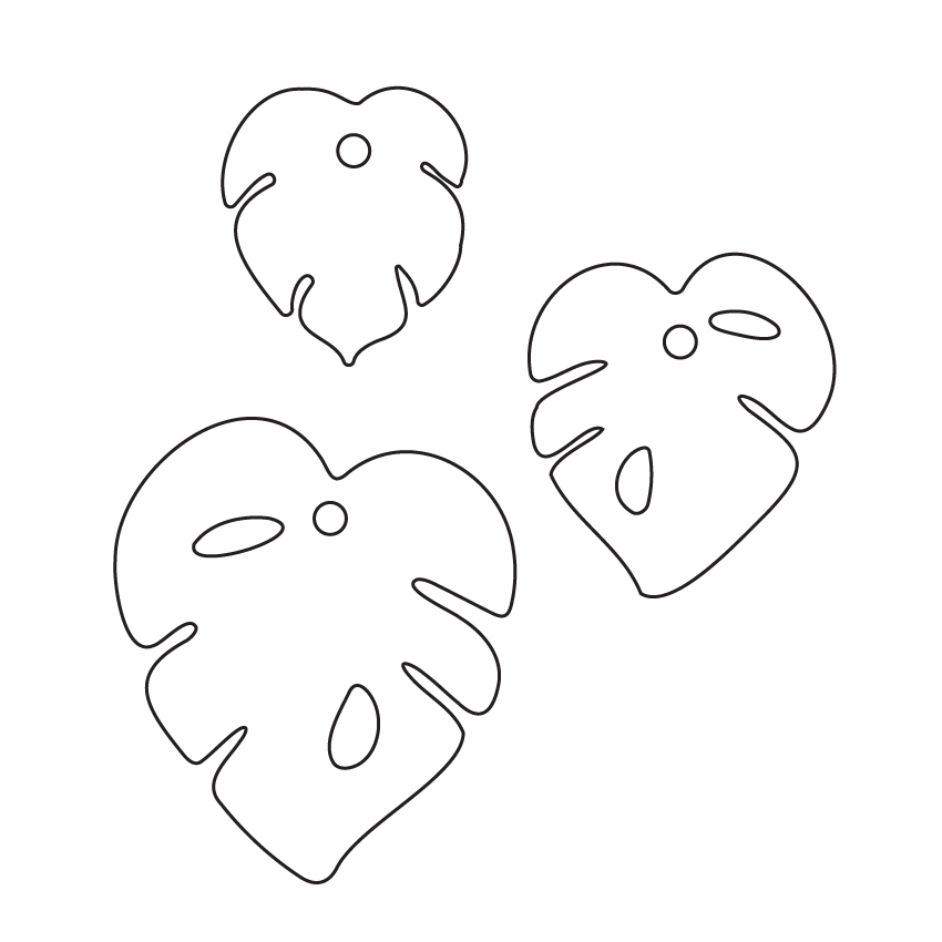 Crafty Cuts Laser Totem  Trio - Jungle Fever - - 3 Pair Set