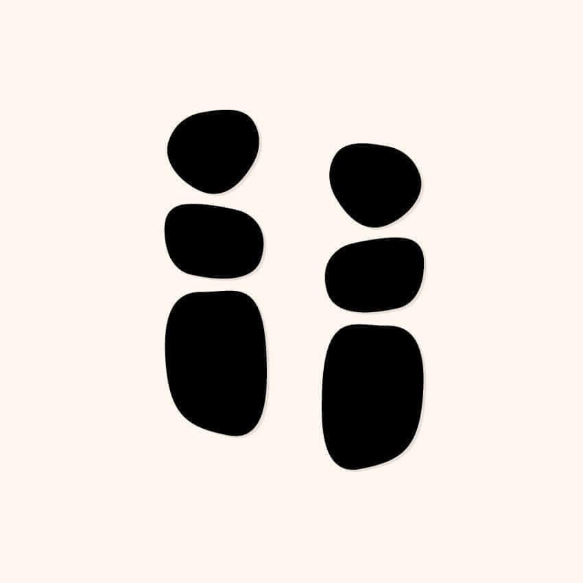 Crafty Cuts Laser Totem Trio - Pebble Stax - 3 Pair Set