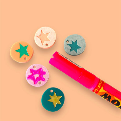 Crafty Cuts Laser © Totem Trio - Popstar Balls 💥 3 Pair Set