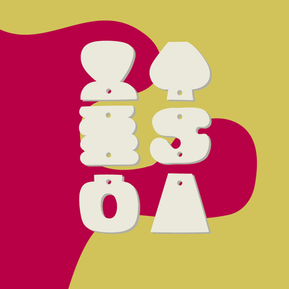 Crafty Cuts Laser Totem Trio  Shape Sisters - 3 Pair Set