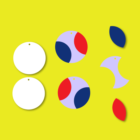 Crafty Cuts Laser TriCurve - Circle - 3 pair set