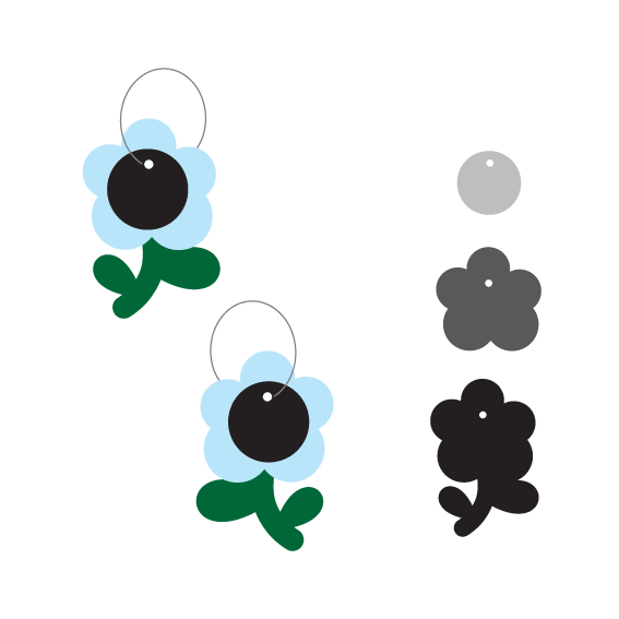 Crafty Cuts Laser © Trio - Stacker - Cheeky Daisy