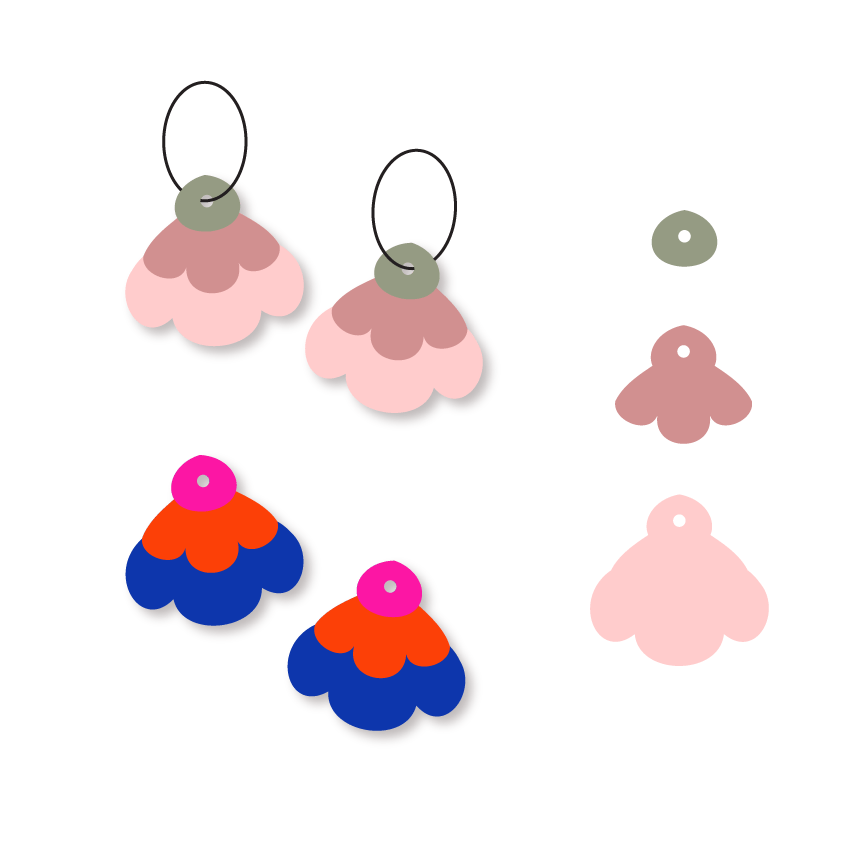 Crafty Cuts Laser © Trio - Stacker - Fan Dance