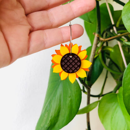 Crafty Cuts Laser  Trio - Stacker -Sunflowers