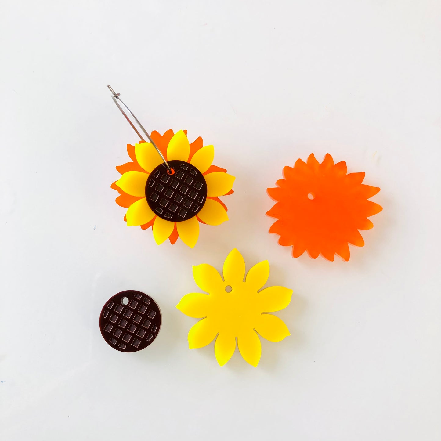 Crafty Cuts Laser  Trio - Stacker -Sunflowers