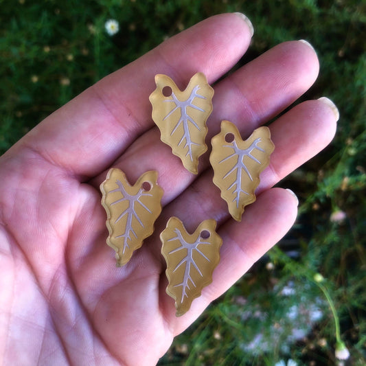 Crafty Cuts Laser Tropical Alocasia Fancy Charms