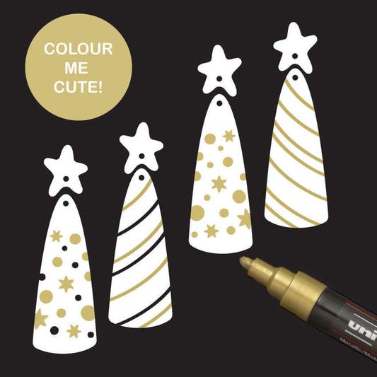 Crafty Cuts Laser © Twinkle Tree Fancy - 4 Pair Set