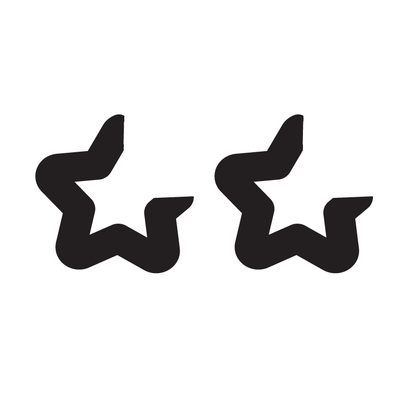 Crafty Cuts Laser  Two Layer Hoops  - 6 Shapes