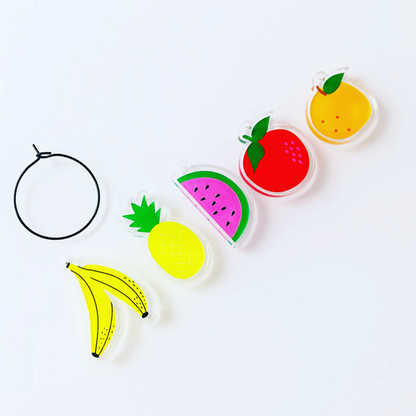 Crafty Cuts Laser  UV_printed Fruity Fix - Choose from 6 Petite Fruit Charms