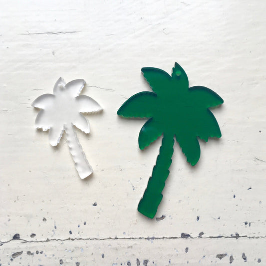 Crafty Cuts Laser © Waikiki Palm Tree - 2 Pair Set