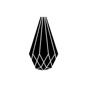 Crafty Cuts Laser Waterford Charms Etched  Collection - Frosted or Mirror - TWO PAIRS