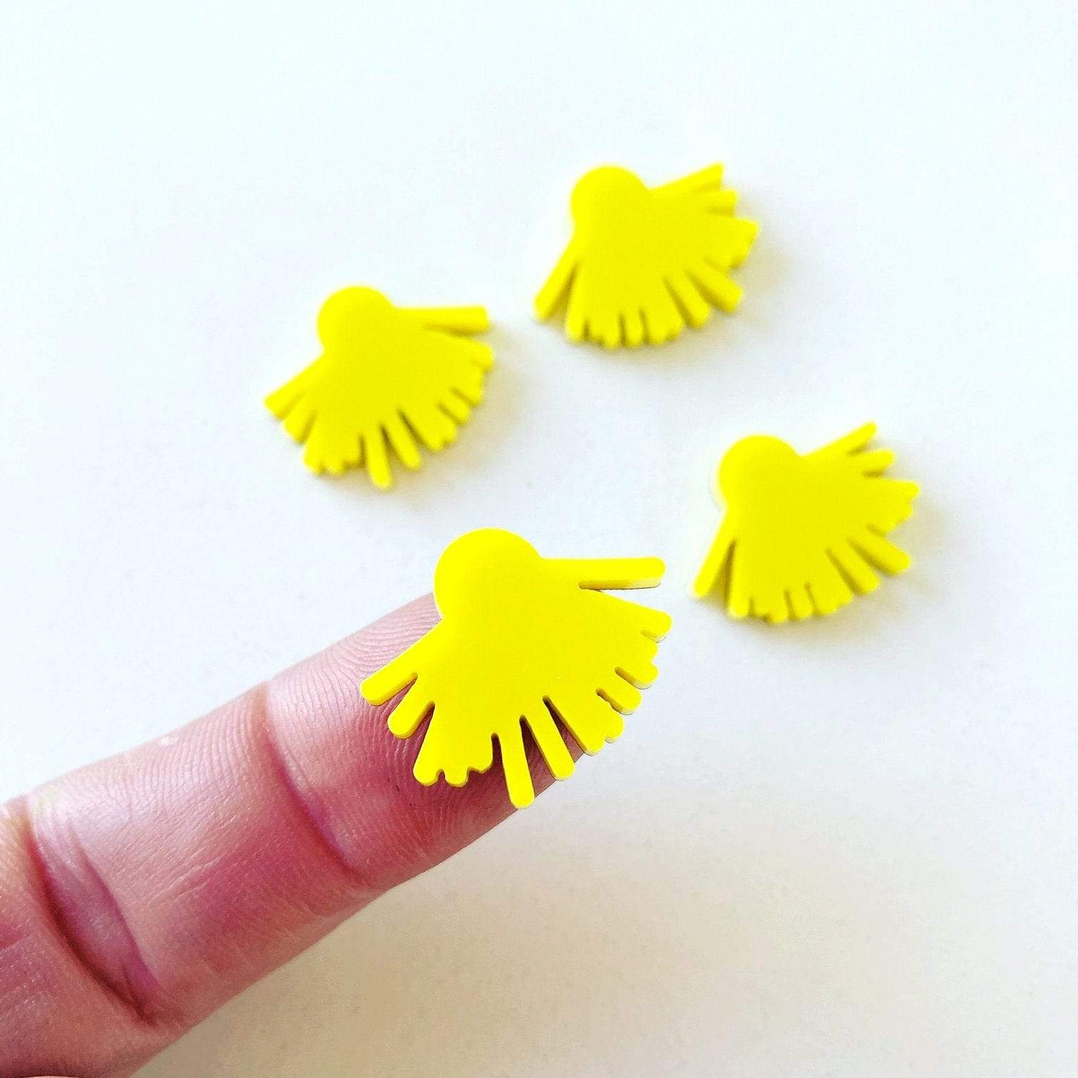 Crafty Cuts Laser © Wattle Buds Cabochons  - 6 Pairs