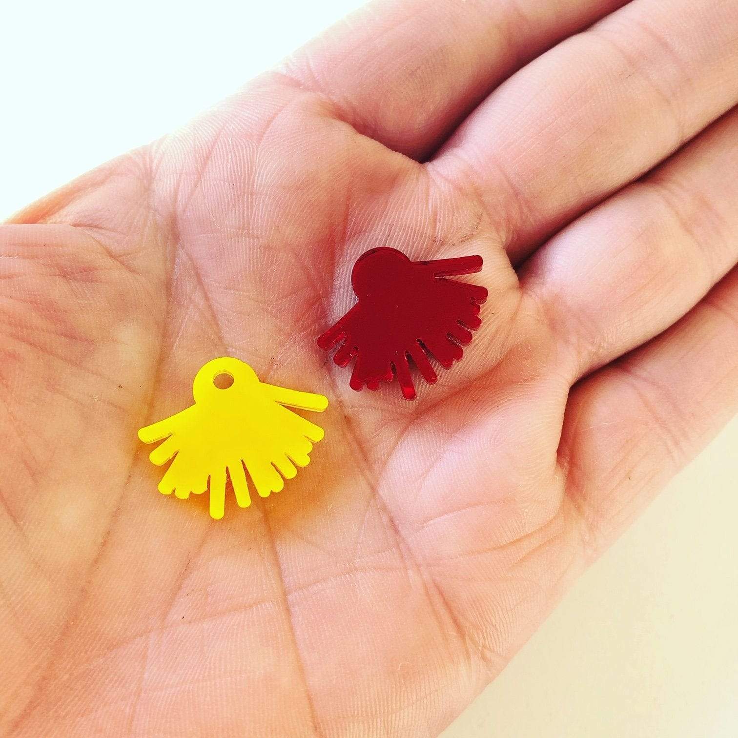 Crafty Cuts Laser © Wattle Buds Cabochons  - 6 Pairs