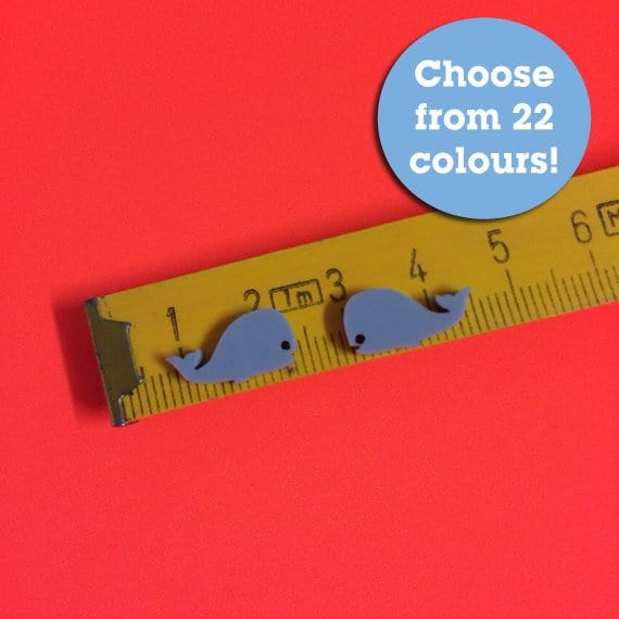 Crafty Cuts Laser Whales - Mini Cuts - 10 Pairs