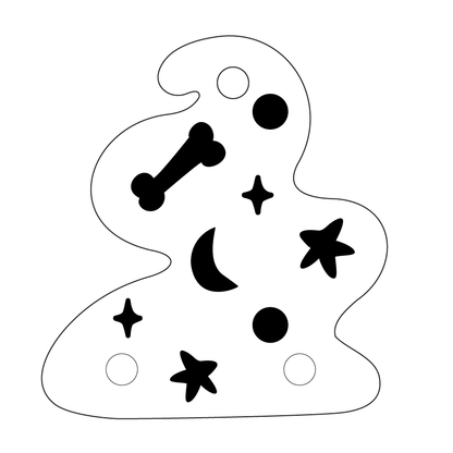 Crafty Cuts Laser © What's Cooking Cauldron Duo - 2 pair Set