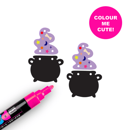 Crafty Cuts Laser © What's Cooking Cauldron Duo - 2 pair Set