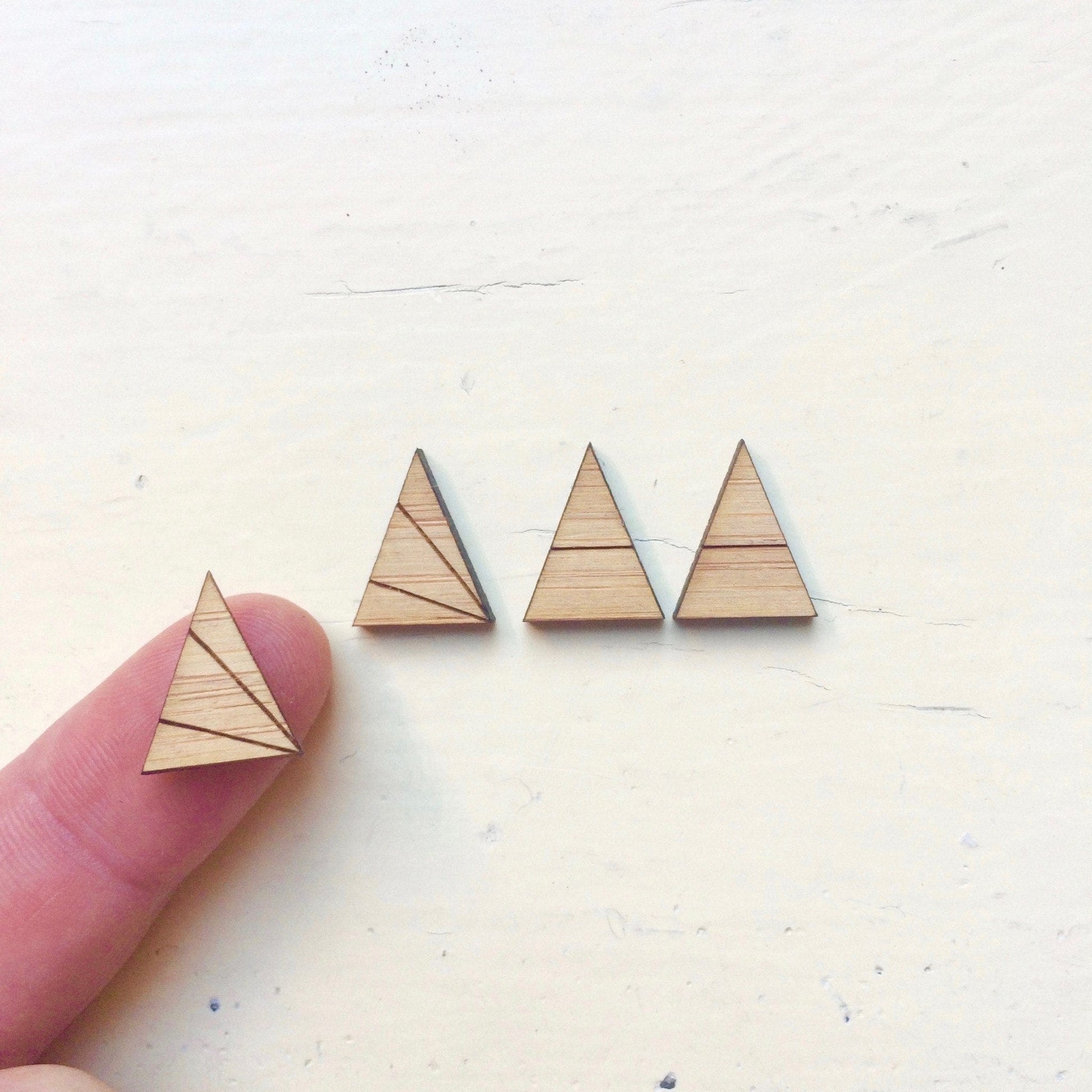 Crafty Cuts Laser Wooden Twin Peaks - 3 styles