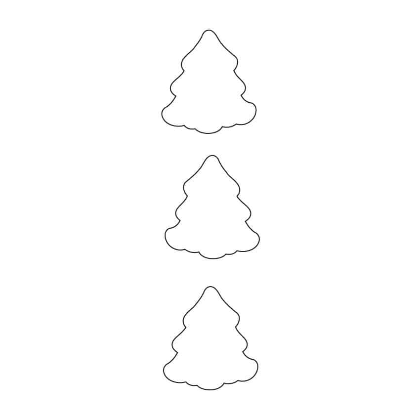 Crafty Cuts Laser Woodland Twinkle Tree Totem - 3 Pair Set