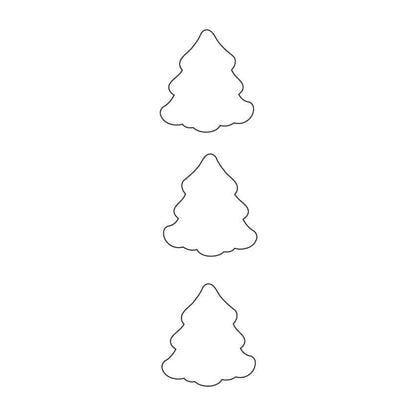 Crafty Cuts Laser Woodland Twinkle Tree Totem - 3 Pair Set