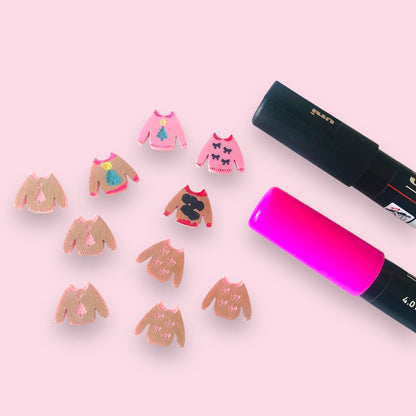 Crafty Cuts Laser  Xmas Sweater Cuties - 15mm