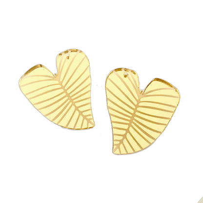 Crafty Cuts Laser © Zebra Love Leaves - 4 Pair Set