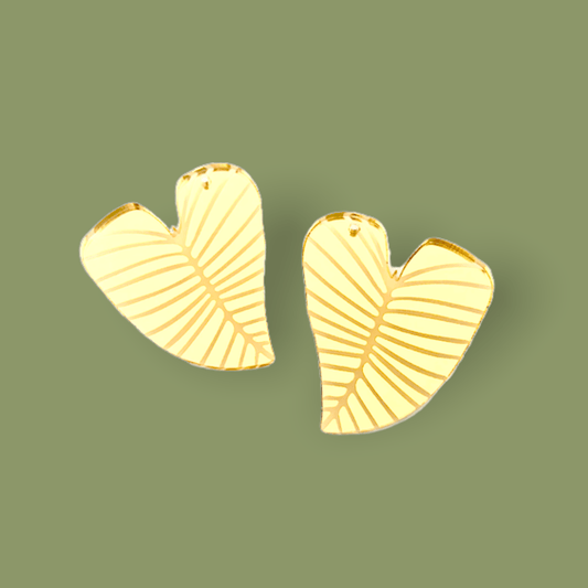 Crafty Cuts Laser © Zebra Love Leaves - 4 Pair Set